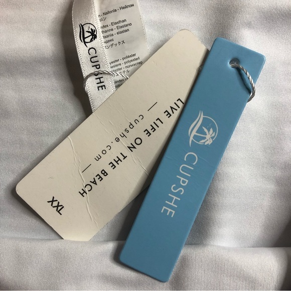 CUPSHE Women's High Waisted Bikini Bottoms Size XXL; NWT - Picture 4 of 4